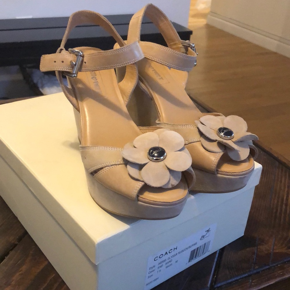 Coach wedges